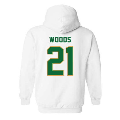 Wright State - NCAA Men's Basketball : Logan Woods - Hooded Sweatshirt-1