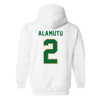 Wright State - NCAA Men's Basketball : Sam Alamutu - Hooded Sweatshirt-1