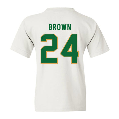 Wright State - NCAA Women's Basketball : Olivia Brown - Youth T-Shirt-1