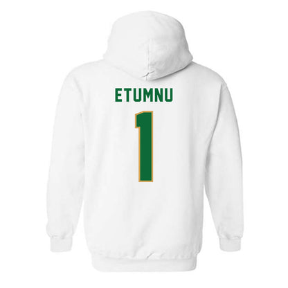 Wright State - NCAA Men's Basketball : Bryan Etumnu - Hooded Sweatshirt-1