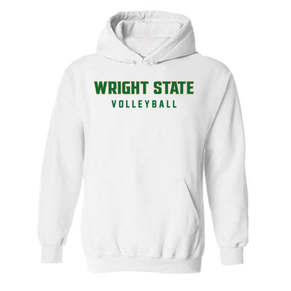 Wright State - NCAA Women's Volleyball : Larsen Terrill - Hooded Sweatshirt-0