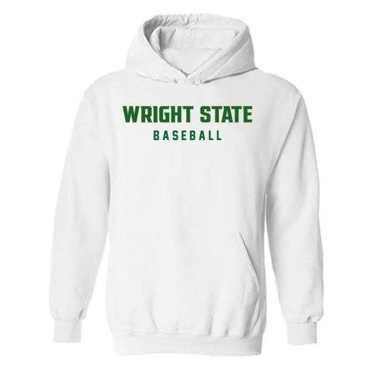 Wright State - NCAA Baseball : Brett Denby - Hooded Sweatshirt-0