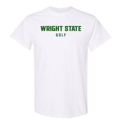 Wright State - NCAA Men's Golf : Adam Horn - T-Shirt-0