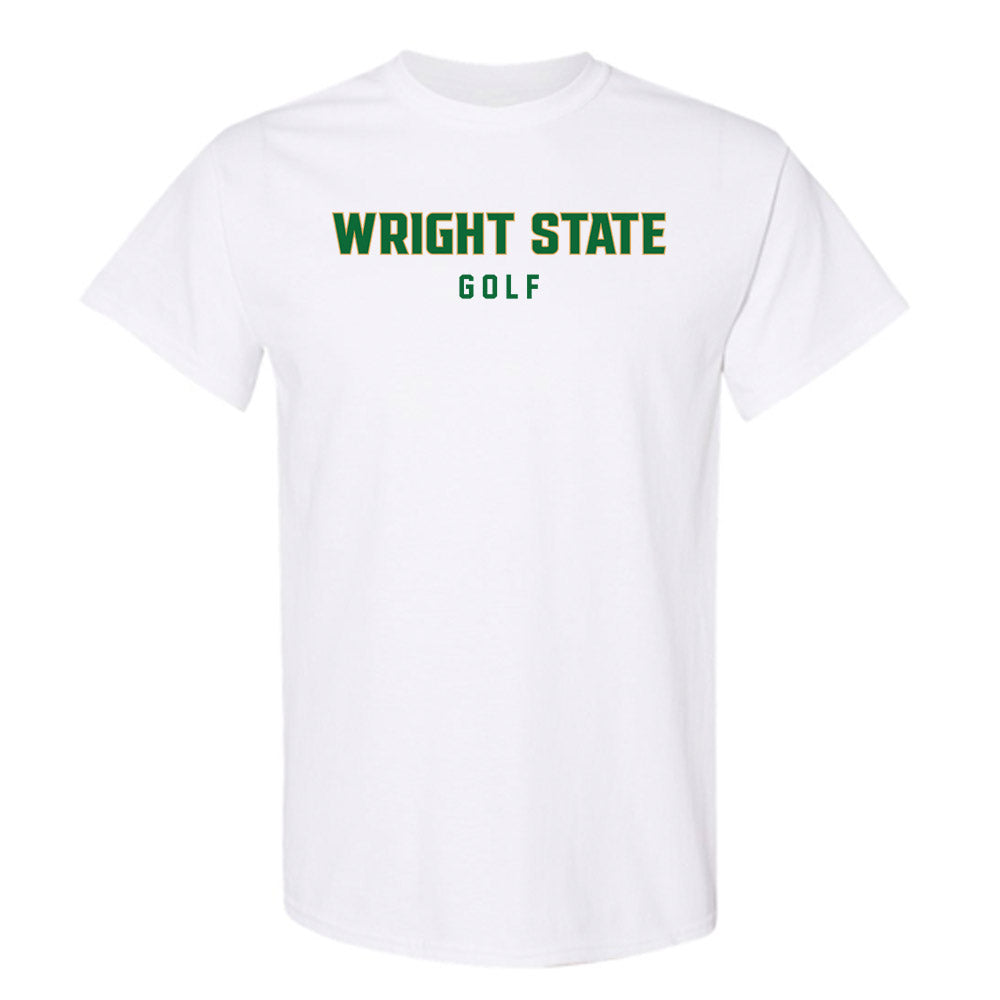 Wright State - NCAA Men's Golf : Timmy Hollenbeck - T-Shirt-0