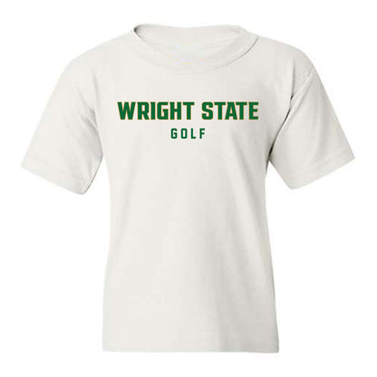 Wright State - NCAA Men's Golf : Adam Horn - Youth T-Shirt-0