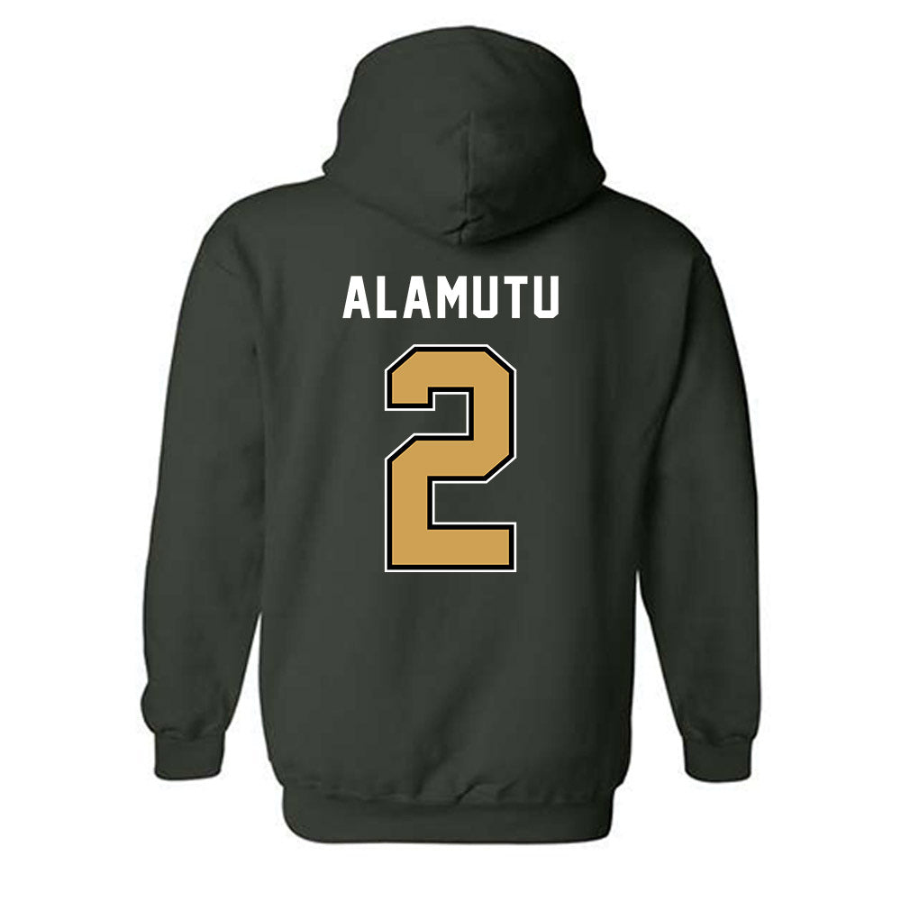 Wright State - NCAA Men's Basketball : Sam Alamutu - Hooded Sweatshirt-1