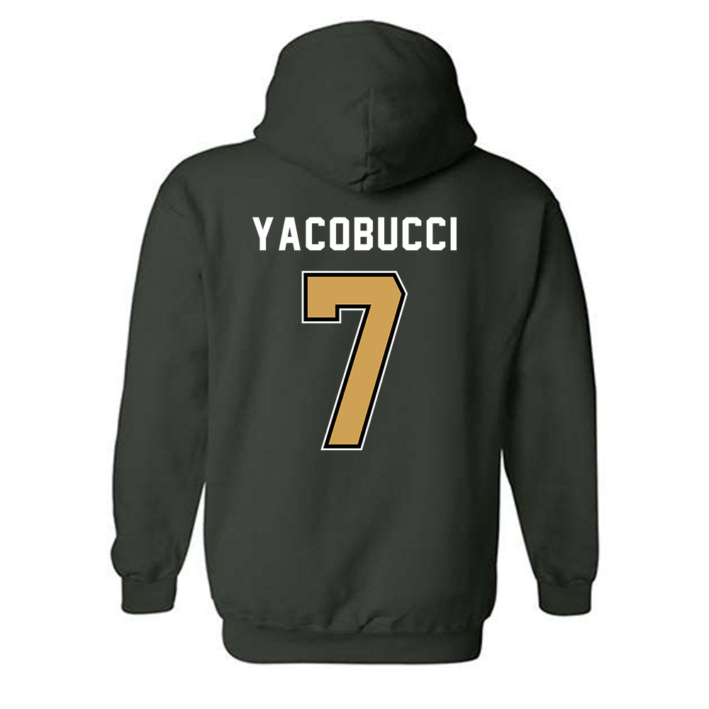 Wright State - NCAA Women's Volleyball : Lauren Yacobucci - Hooded Sweatshirt-1