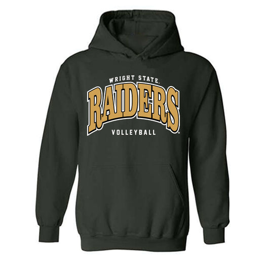 Wright State - NCAA Women's Volleyball : Sophia Loomis - Hooded Sweatshirt-0