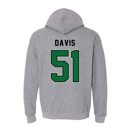 Wright State - NCAA Men's Basketball : Ayden Davis - Hooded Sweatshirt-1