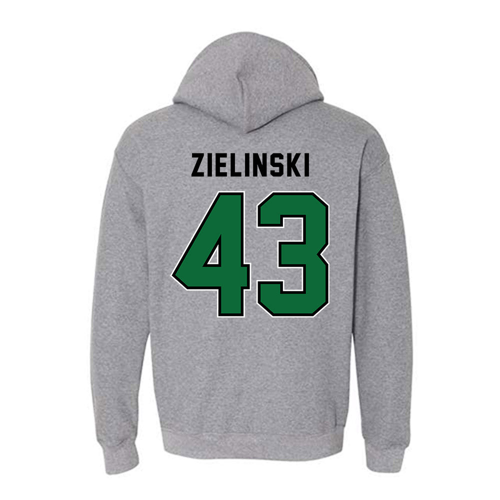 Wright State - NCAA Baseball : Michael Zielinski - Hooded Sweatshirt-1