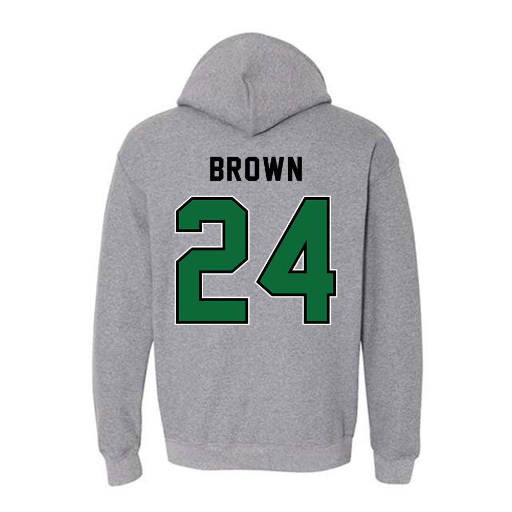 Wright State - NCAA Women's Basketball : Olivia Brown - Hooded Sweatshirt-1