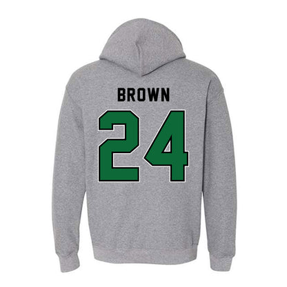 Wright State - NCAA Women's Basketball : Olivia Brown - Hooded Sweatshirt-1