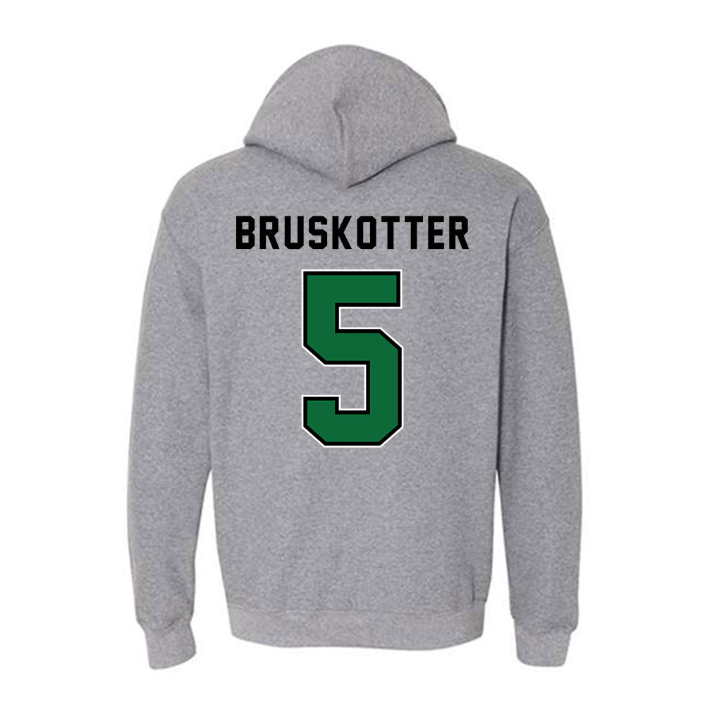 Wright State - NCAA Men's Basketball : Alex Bruskotter - Hooded Sweatshirt-1