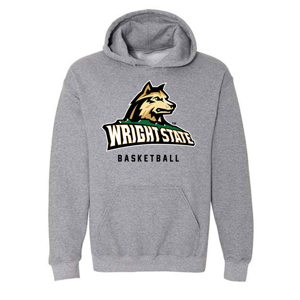 Wright State - NCAA Men's Basketball : Michael Cooper - Hooded Sweatshirt-0