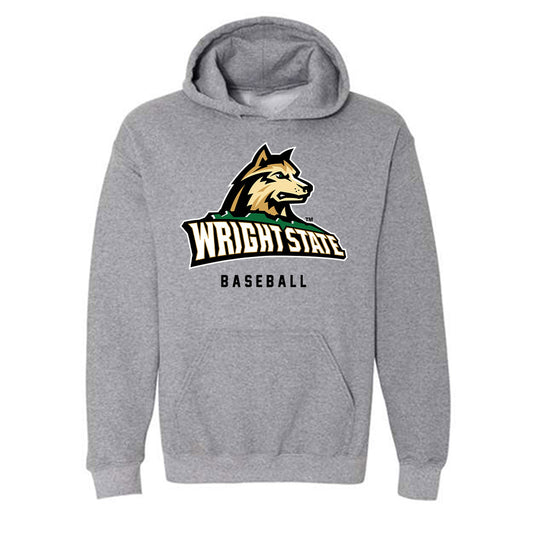 Wright State - NCAA Baseball : Aaron Taka - Hooded Sweatshirt-0
