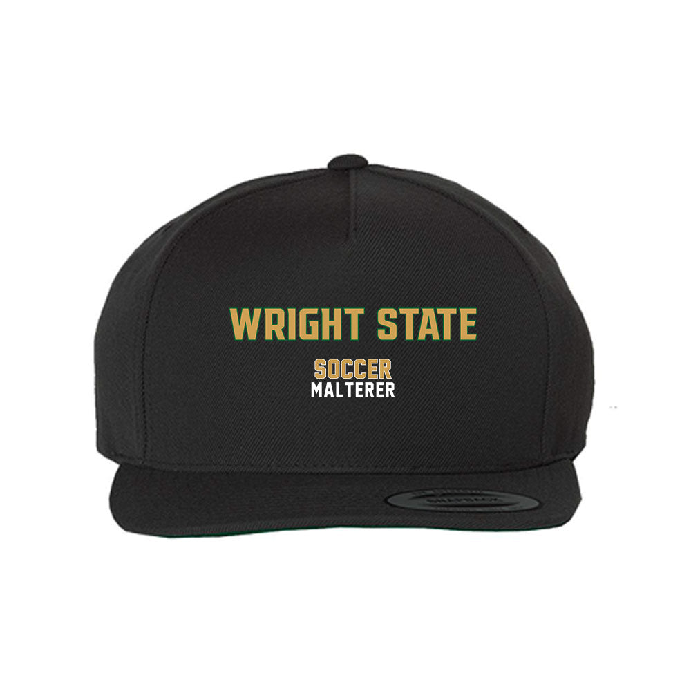 Wright State - NCAA Men's Soccer : Alessandro Malterer - Snapback Hat-0