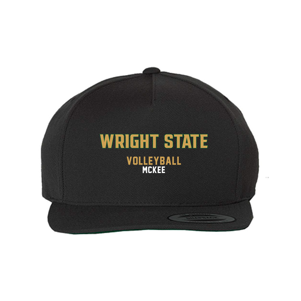 Wright State - NCAA Women's Volleyball : Greta McKee - Snapback Hat-0