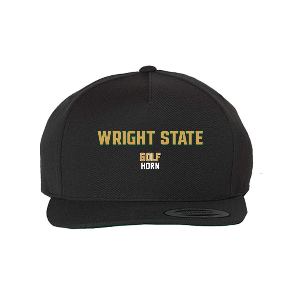 Wright State - NCAA Men's Golf : Adam Horn - Snapback Hat-0