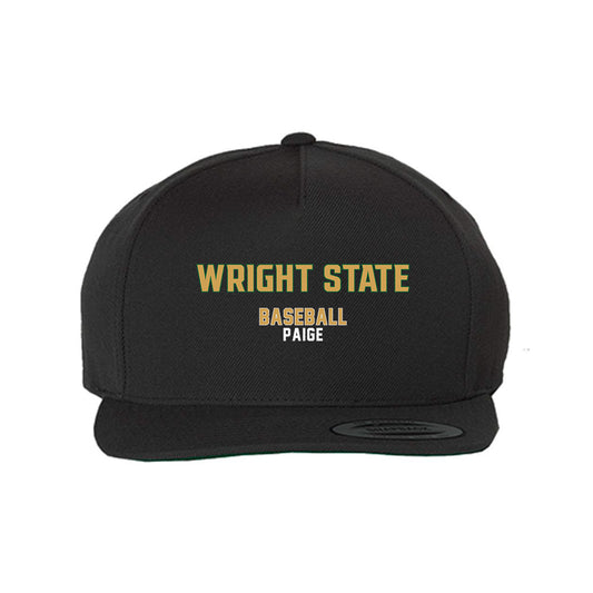 Wright State - NCAA Baseball : Griffen Paige - Snapback Hat-0