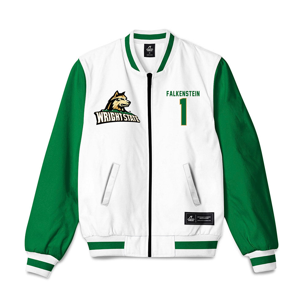 Wright State - NCAA Baseball : Parker Falkenstein - Bomber Jacket-0