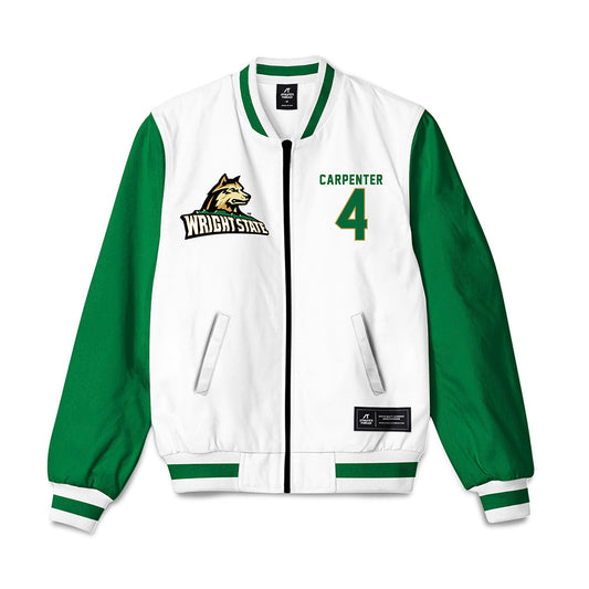 Wright State - NCAA Men's Soccer : Charlie Carpenter - Bomber Jacket-0