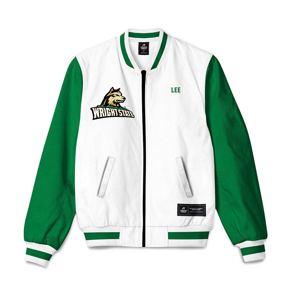 Wright State - NCAA Men's Track & Field : Matthew Lee - Bomber Jacket-0