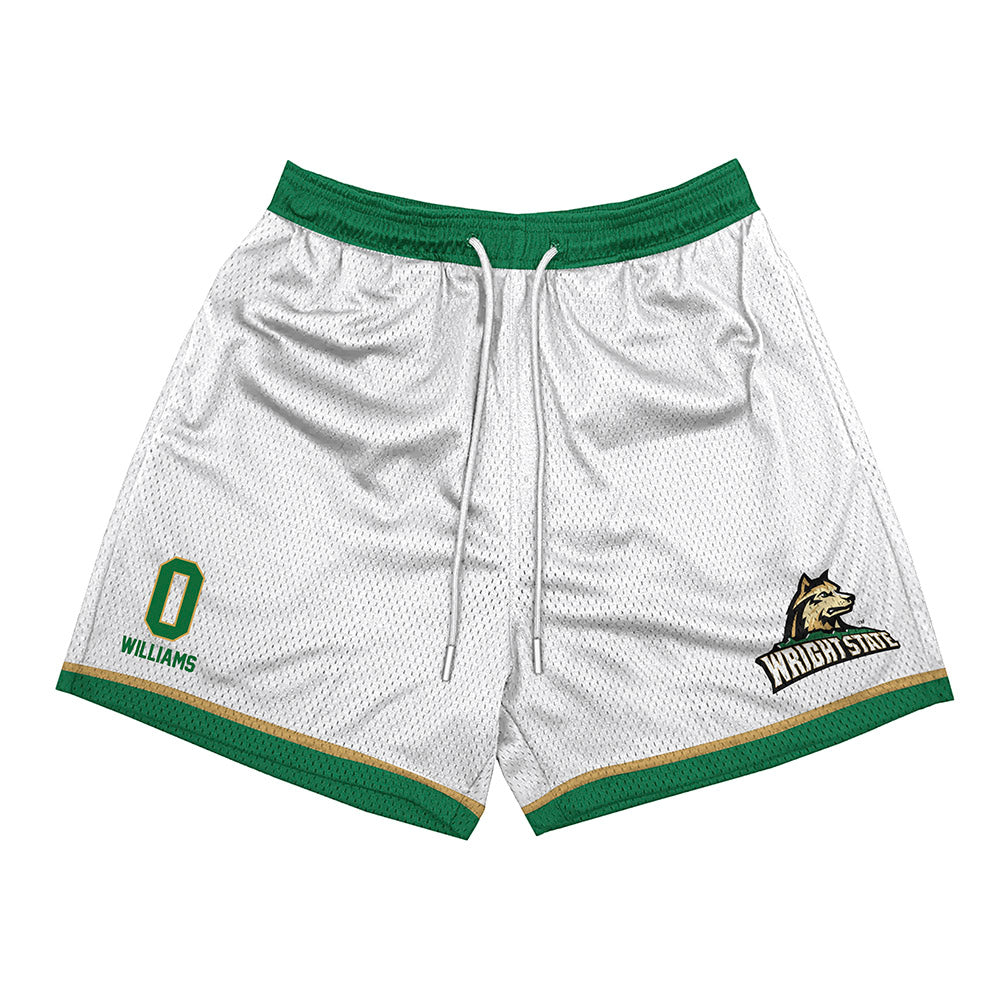 Wright State - NCAA Women's Basketball : Breezie Williams - Shorts-0