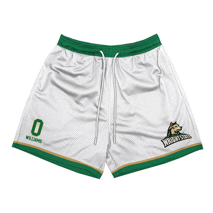 Wright State - NCAA Women's Basketball : Breezie Williams - Shorts-0