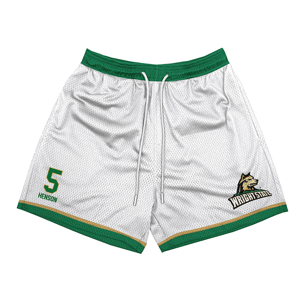 Wright State - NCAA Women's Basketball : Claire Henson - Shorts-0
