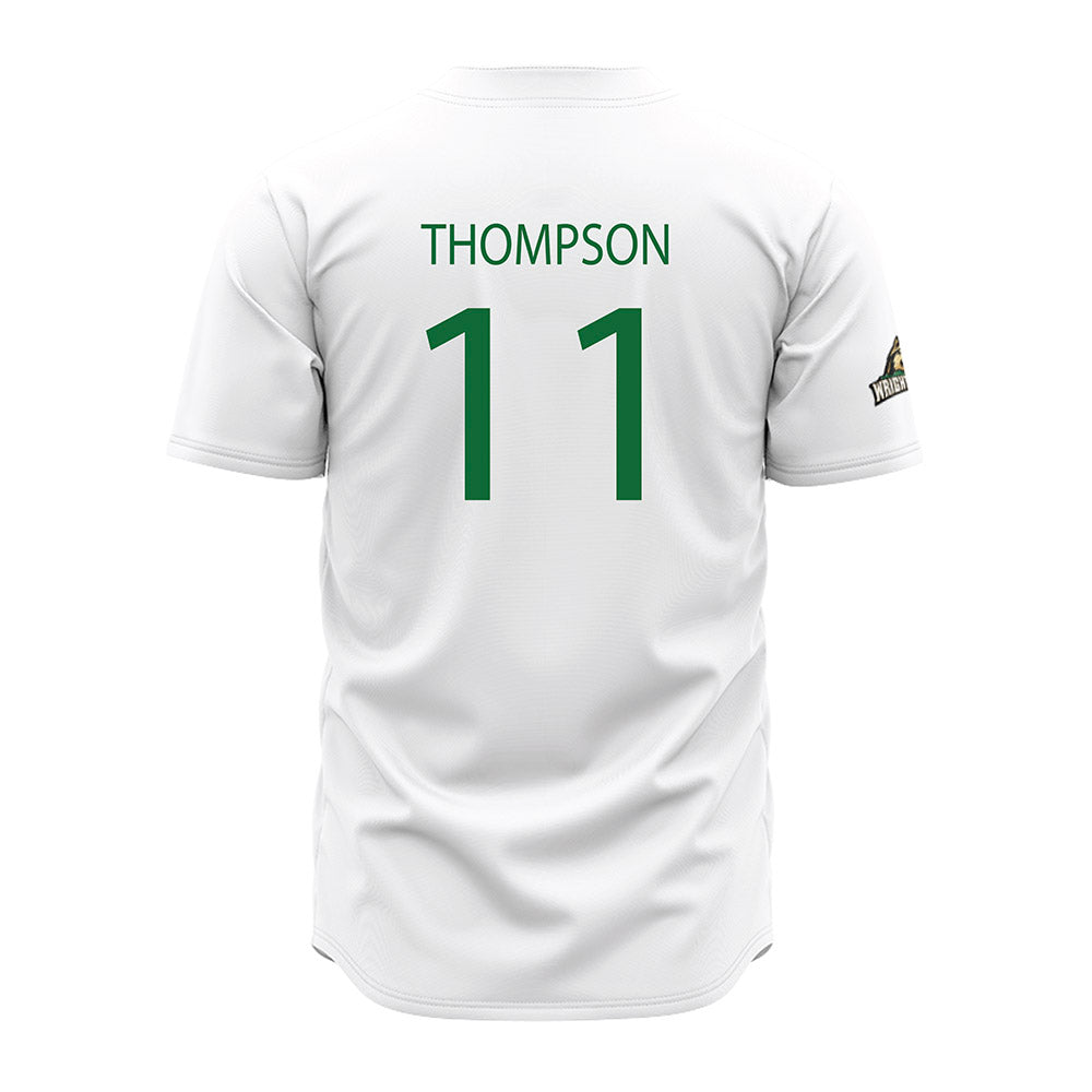 Wright State - NCAA Baseball : JJ Thompson - White Jersey-1