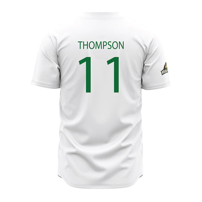 Wright State - NCAA Baseball : JJ Thompson - White Jersey-1