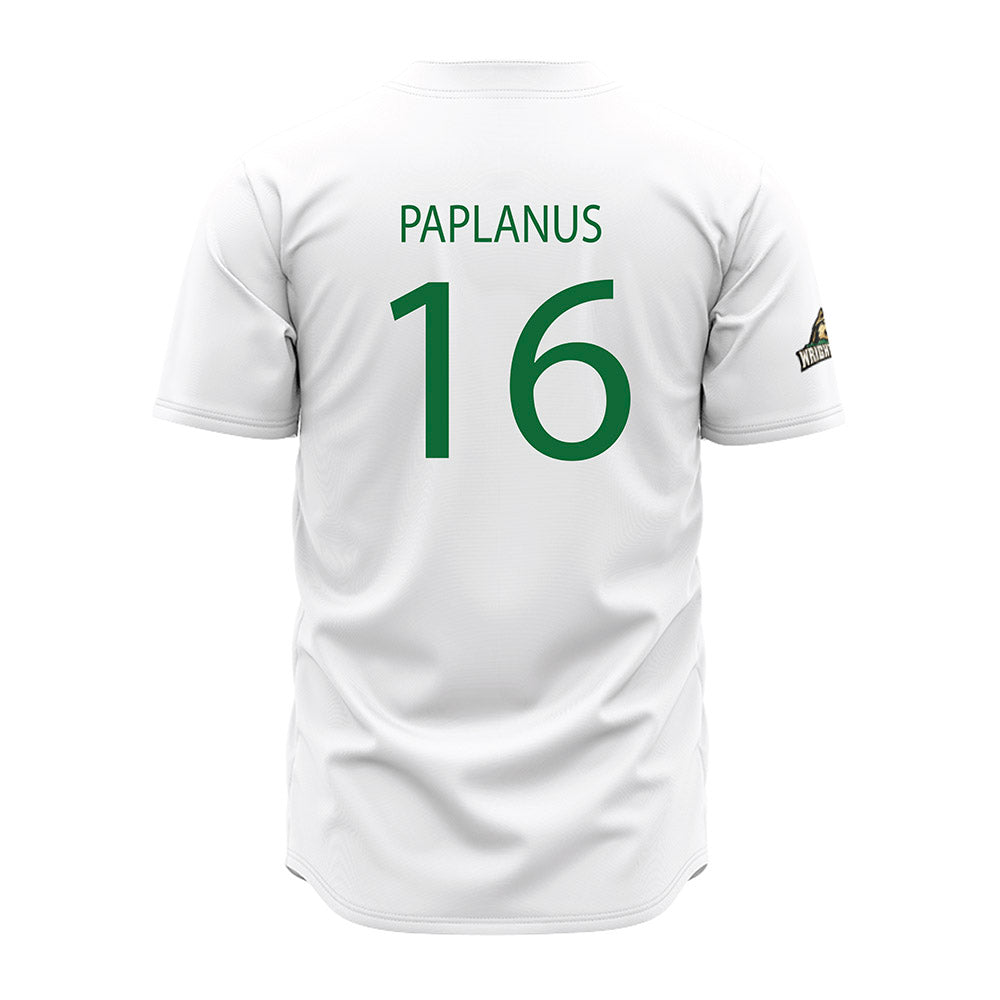 Wright State - NCAA Baseball : Malachi Paplanus - White Jersey-1