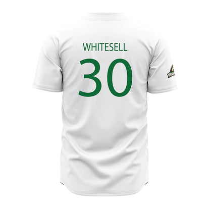 Wright State - NCAA Baseball : Max Whitesell - White Jersey-1