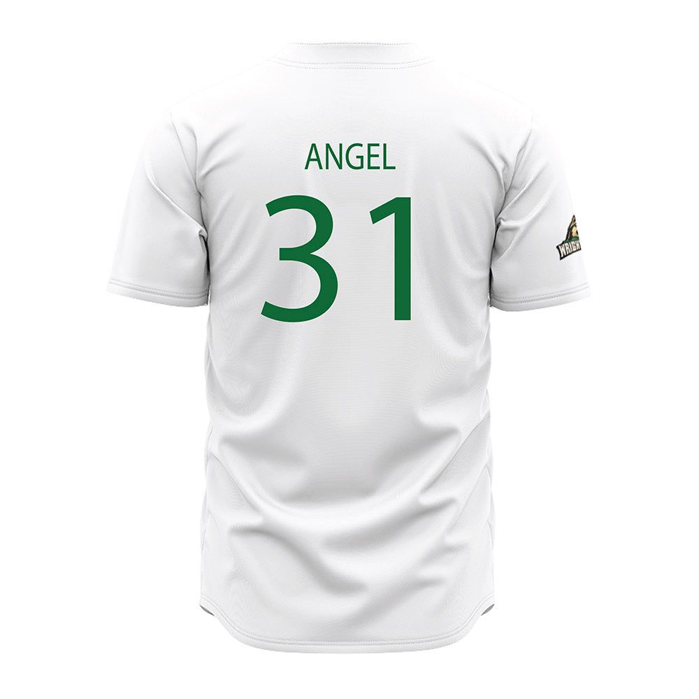 Wright State - NCAA Baseball : Coy Angel - White Jersey-1