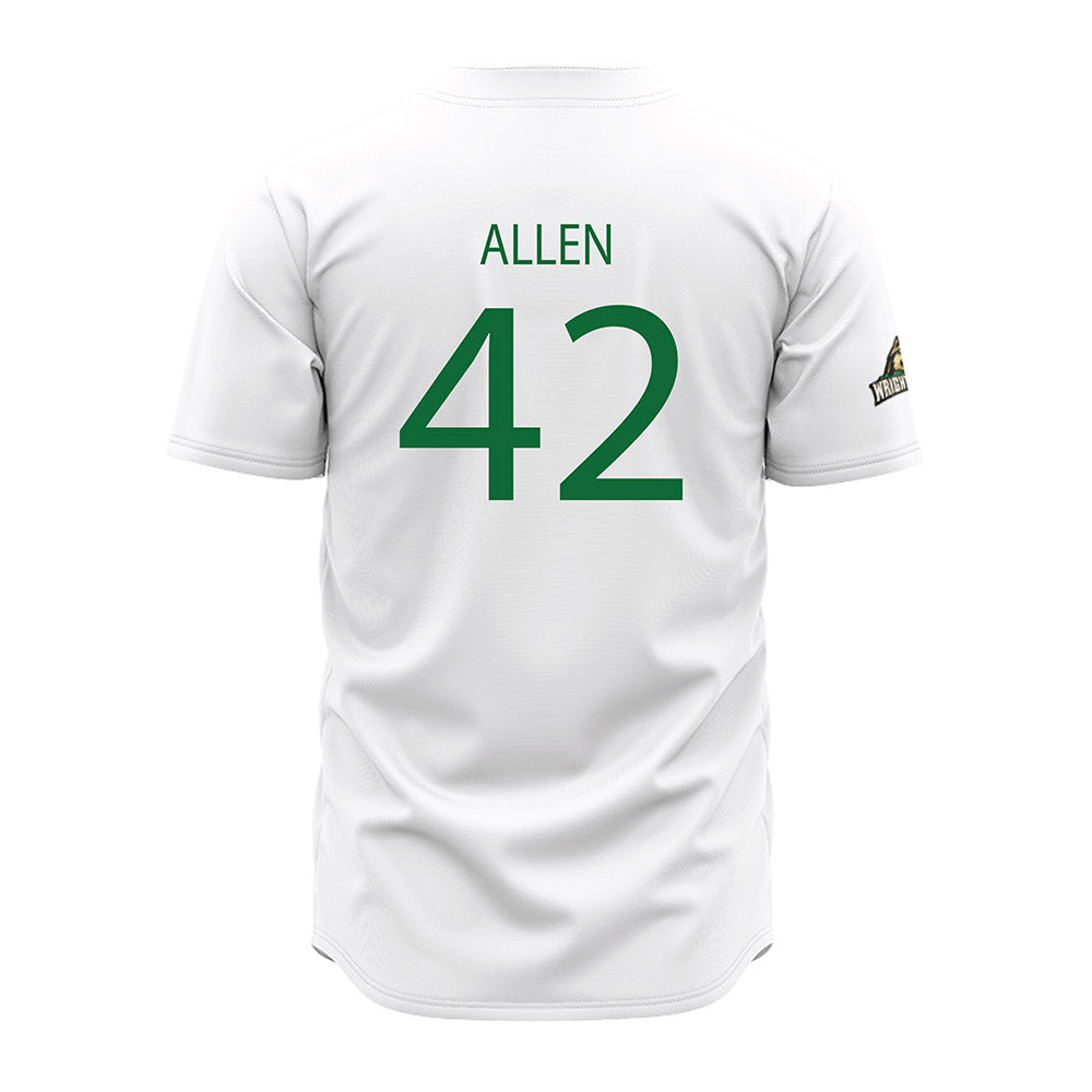 Wright State - NCAA Baseball : Cameron Allen - White Jersey-1