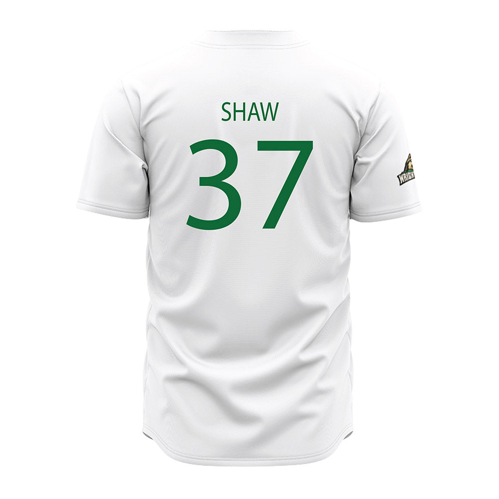 Wright State - NCAA Baseball : Nate Shaw - White Jersey-1