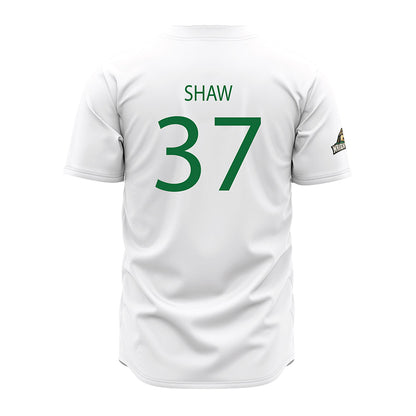 Wright State - NCAA Baseball : Nate Shaw - White Jersey-1