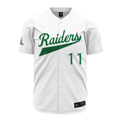 Wright State - NCAA Baseball : JJ Thompson - White Jersey-0