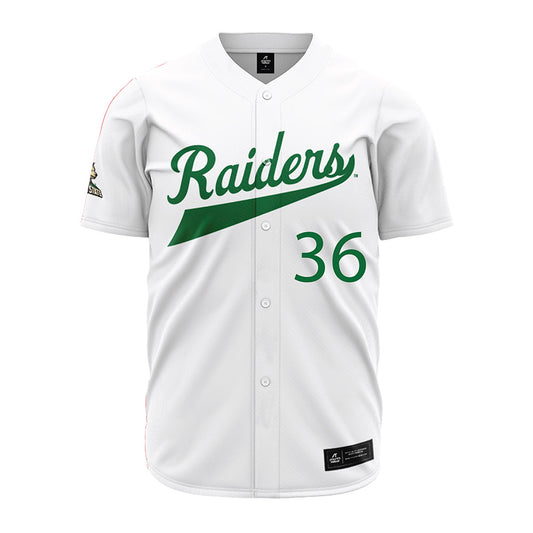 Wright State - NCAA Baseball : Griffen Paige - White Jersey-0