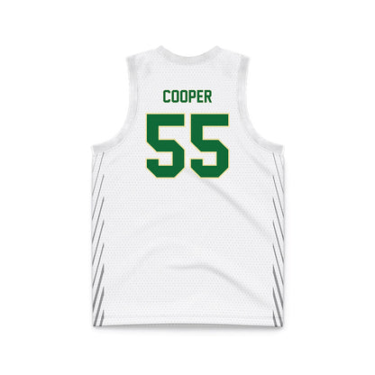 Wright State - NCAA Men's Basketball : Michael Cooper - White Basketball Jersey-1