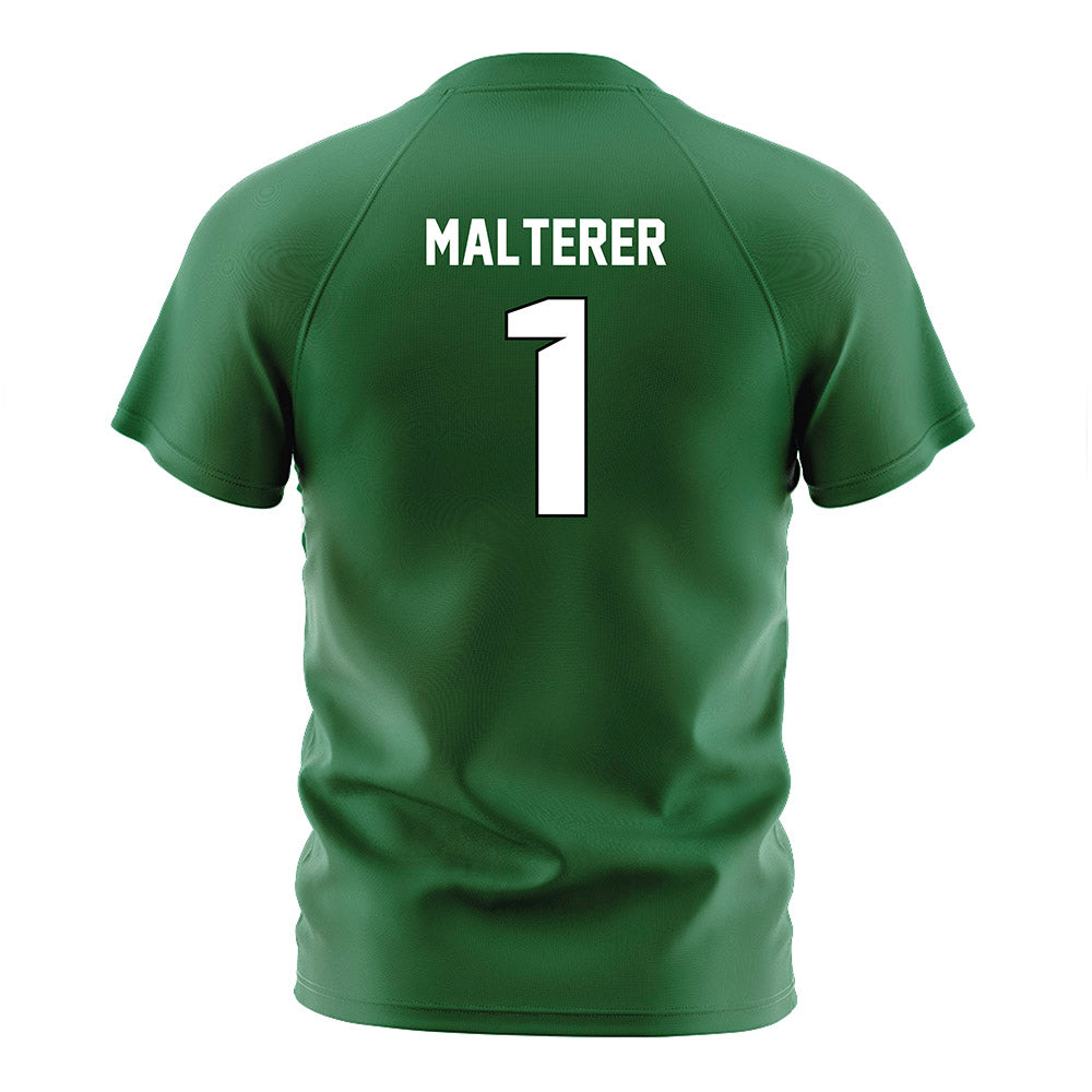 Wright State - NCAA Men's Soccer : Alessandro Malterer - Green Soccer Jersey-1
