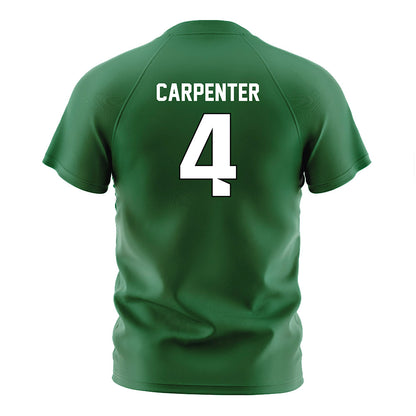 Wright State - NCAA Men's Soccer : Charlie Carpenter - Green Soccer Jersey-1