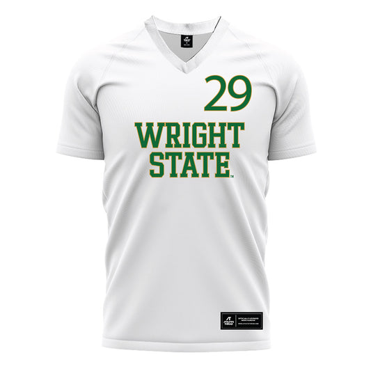 Wright State - NCAA Women's Soccer : Olivia Stroud - White Soccer Jersey-0