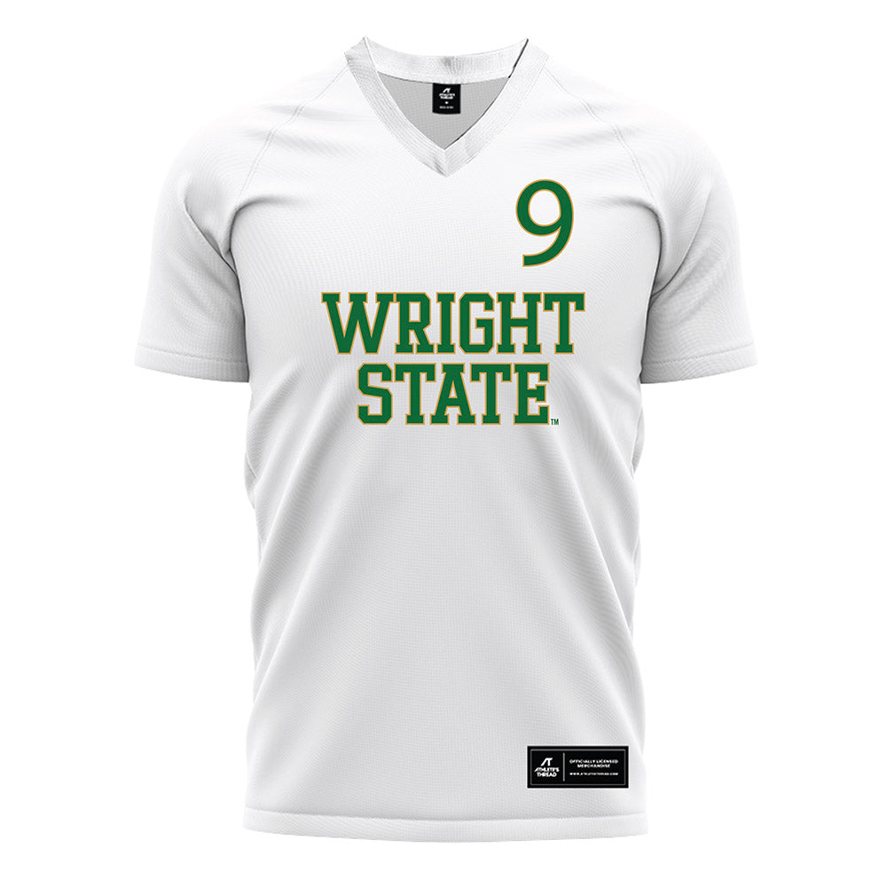 Wright State - NCAA Women's Soccer : Ayla Washburn - White Soccer Jersey-0