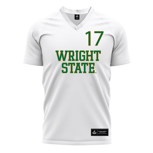 Wright State - NCAA Women's Soccer : Kaitlyn Eyink - White Soccer Jersey-0