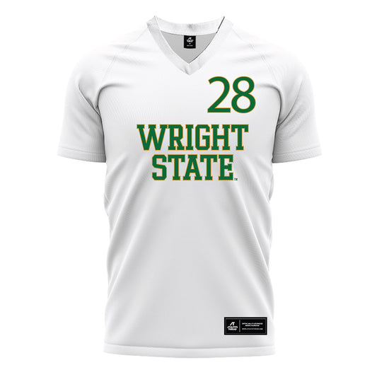 Wright State - NCAA Women's Soccer : Taliah Pellizzari - White Soccer Jersey-0