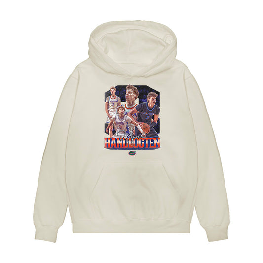 Florida - NCAA Men's Basketball : Micah Handlogten - Premium Hooded Sweatshirt-0