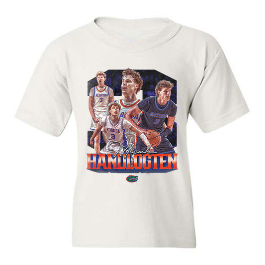 Florida - NCAA Men's Basketball : Micah Handlogten - Youth T-Shirt-0