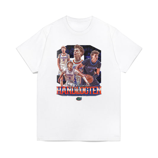 Florida - NCAA Men's Basketball : Micah Handlogten - Premium T-Shirt-0