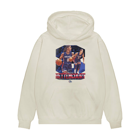 Gonzaga - NCAA Women's Basketball : Ines Bettencourt - Premium Hooded Sweatshirt-0